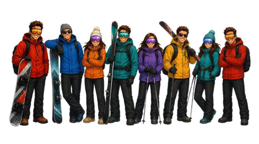 SnowGroup riders